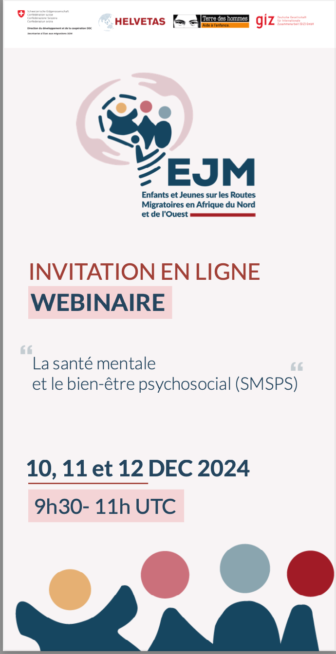 Invitation série de webinaires