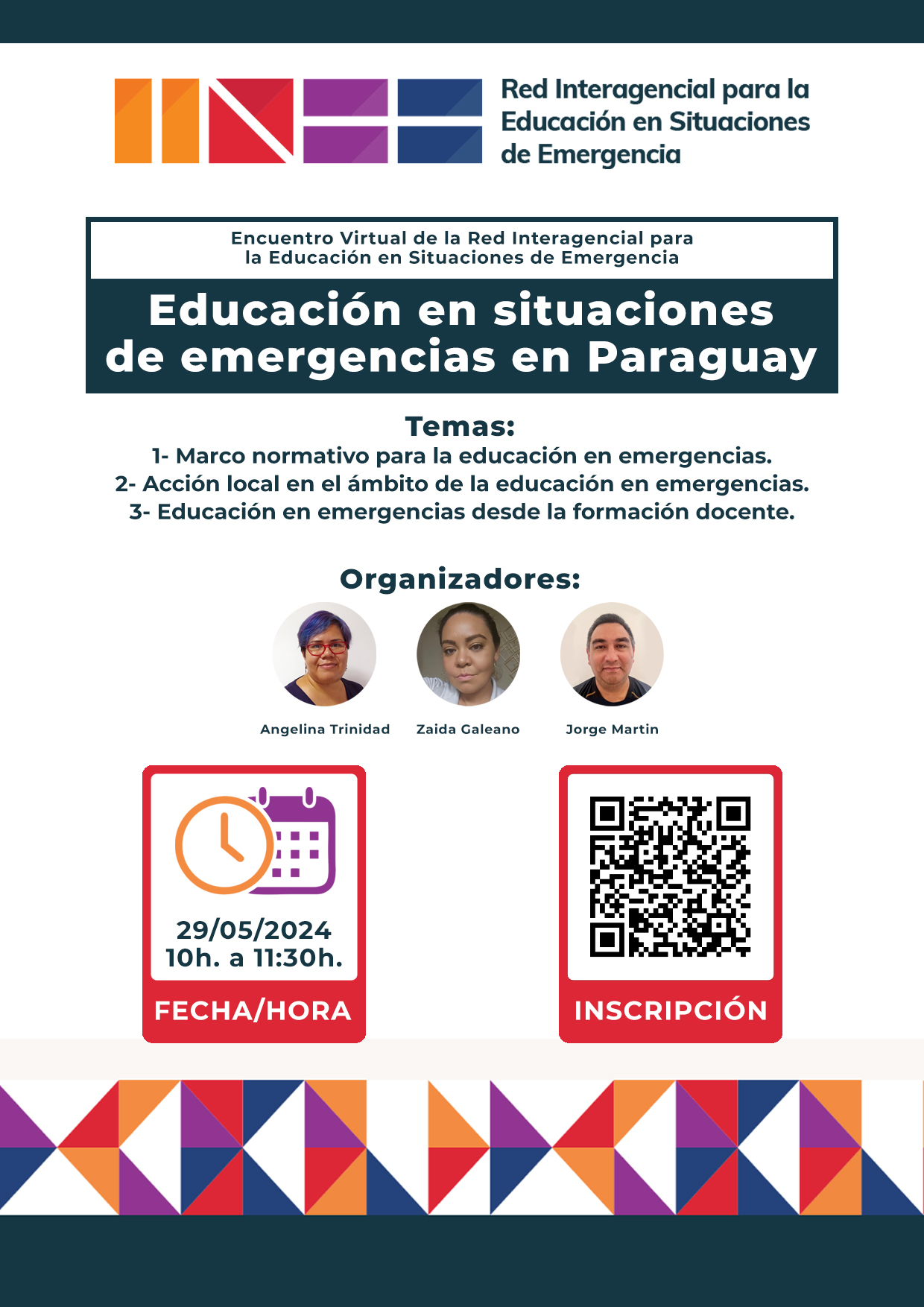 Encuentro INEE Paraguay_afiche