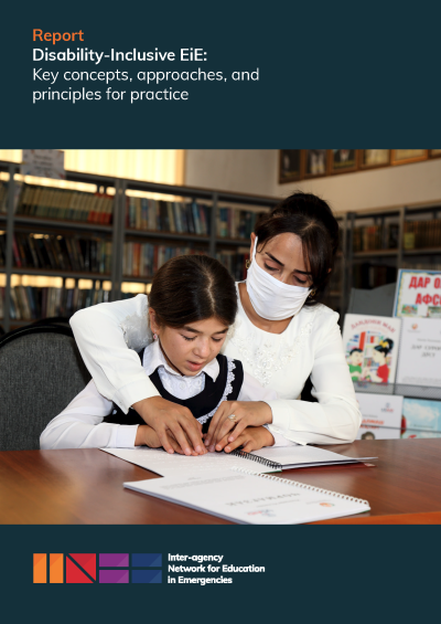 INEE Disability-Inclusive EiE Key Concepts Report cover