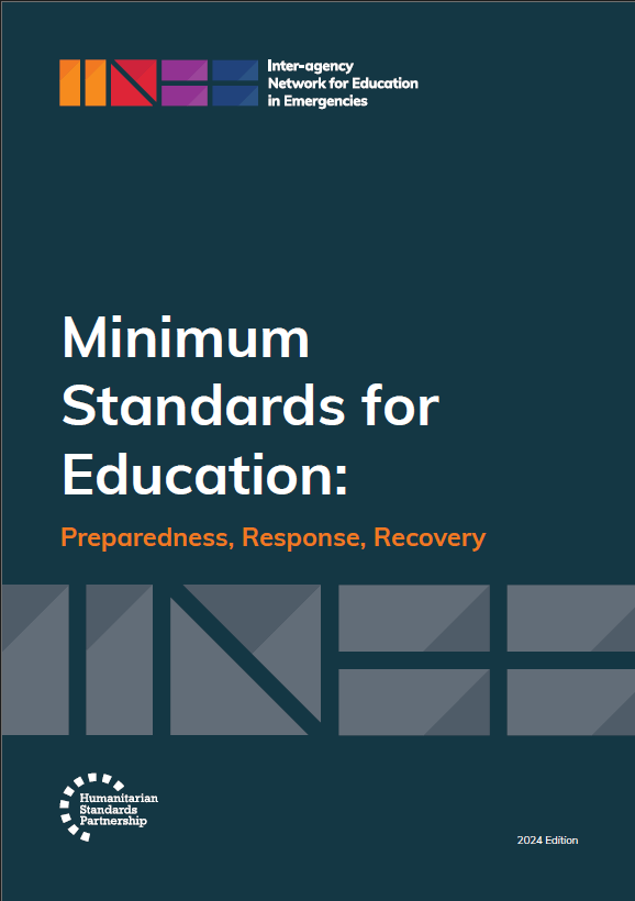 INEE Minimum Standards, 2024 Edition, cover