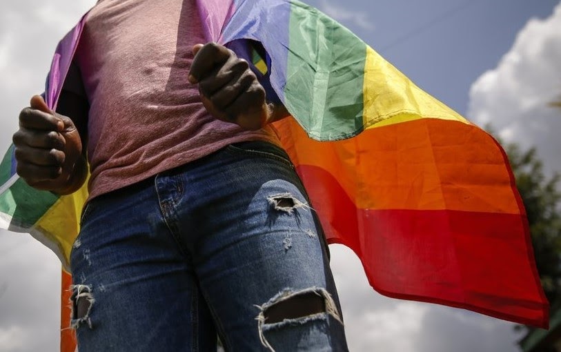 pride month blog image, flag