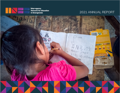 INEE 2021 Annual Report cover