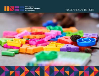 Cover of INEE Annual Report 2023